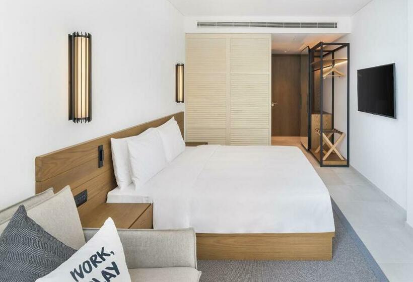 اتاق سوپریور با چشم‌انداز جانبی دریا, Radisson Beach Resort Palm Jumeirah
