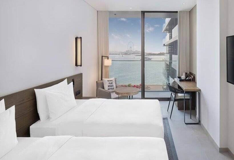 اتاق پرمیوم با چشمانداز دریا, Radisson Beach Resort Palm Jumeirah