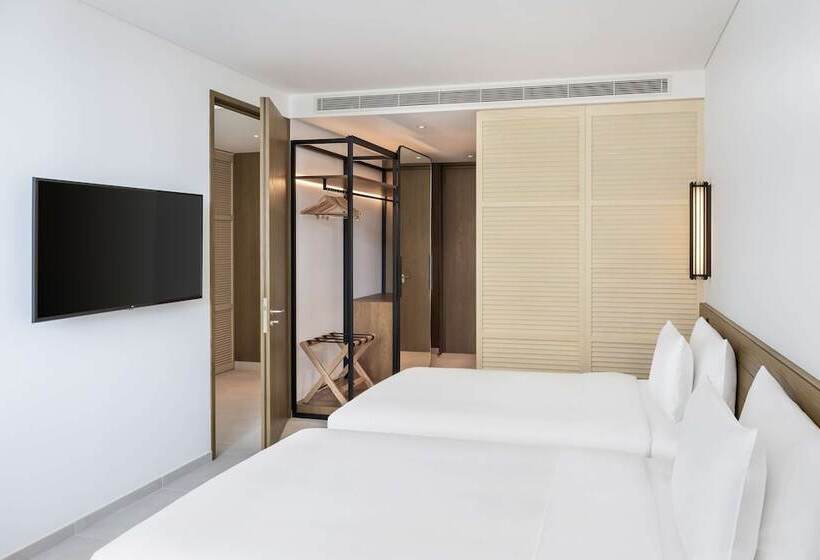 اتاق سوپریور با چشمانداز جانبی دریا, Radisson Beach Resort Palm Jumeirah