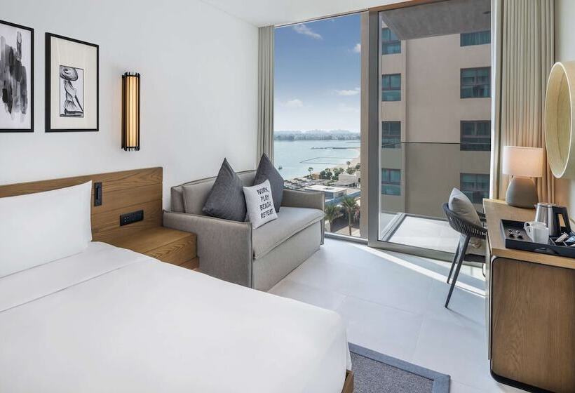 اتاق سوپریور با چشم‌انداز جانبی دریا, Radisson Beach Resort Palm Jumeirah