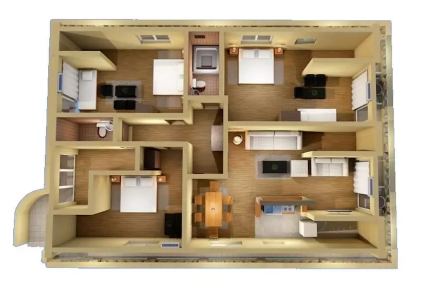 1 Bedroom Penthouse Apartment, Castellamare Residence