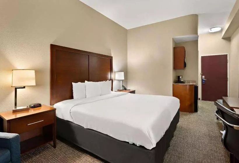 キングサイズベッドのデラックスルーム, Comfort Inn New Orleans Airport South