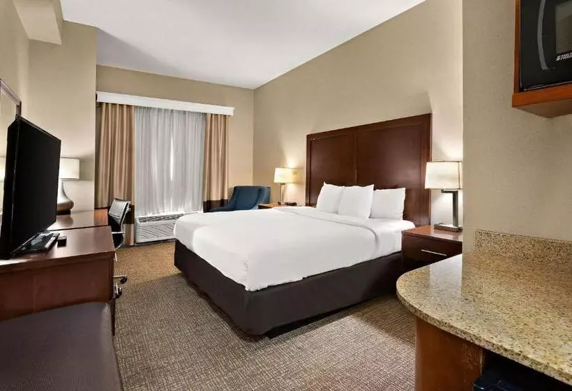 キングサイズベッドのデラックスルーム, Comfort Inn New Orleans Airport South