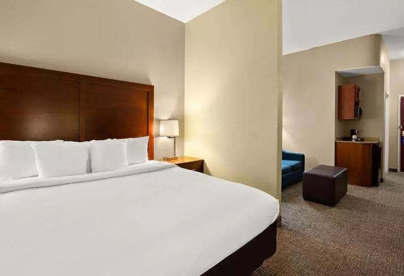 キングサイズベッドのスイートルーム, Comfort Inn New Orleans Airport South