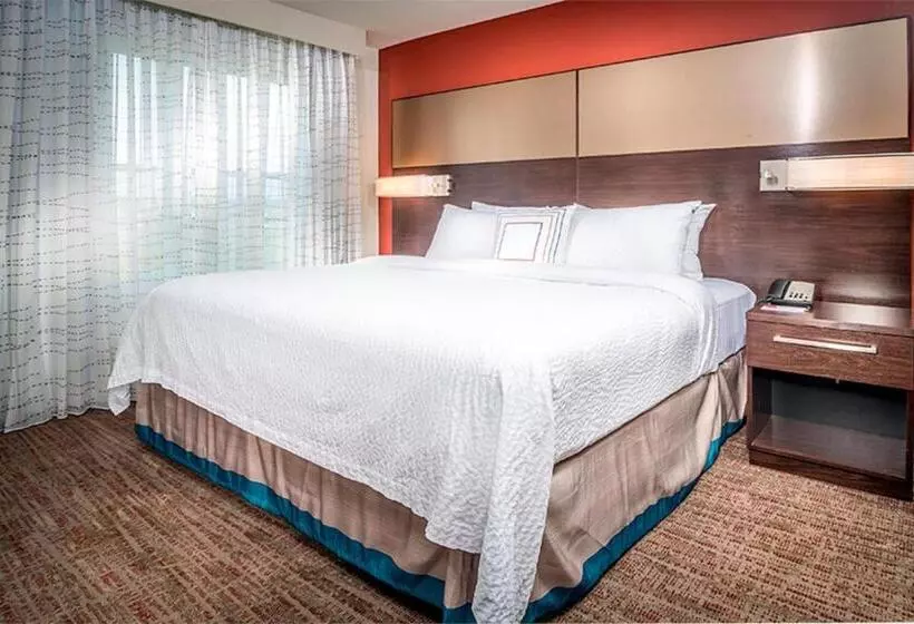 キングサイドベッドのスタンダードワンルーム, Residence Inn By Marriott Columbus Polaris