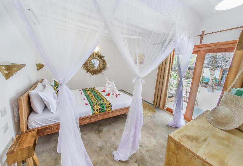 חדר סטנדרט לשלושה עם נוף לגינה, Natural Garden Boutique