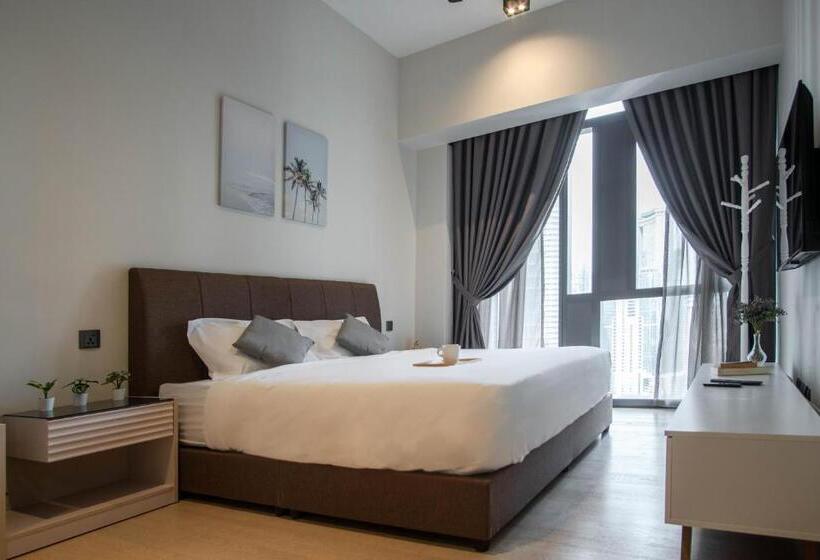 آپارتمان 1 خوابه, Star Residence Klcc