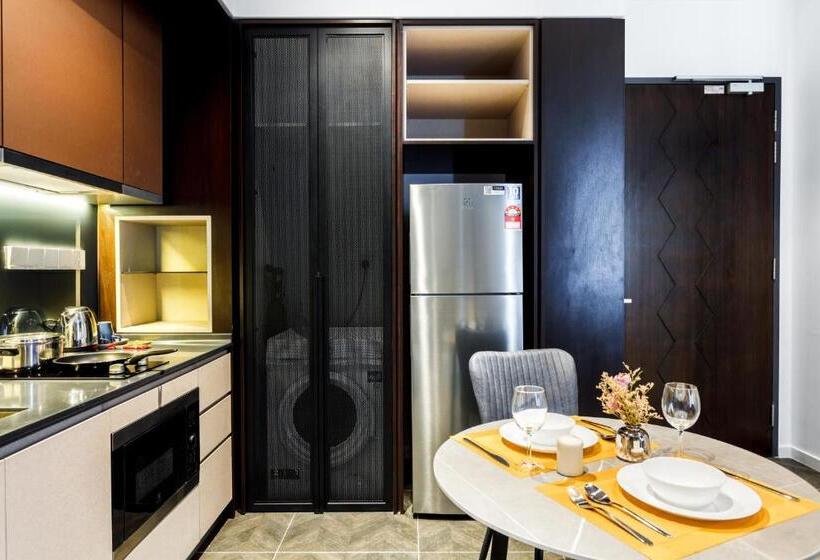 آپارتمان 1 خوابه, Star Residence Klcc