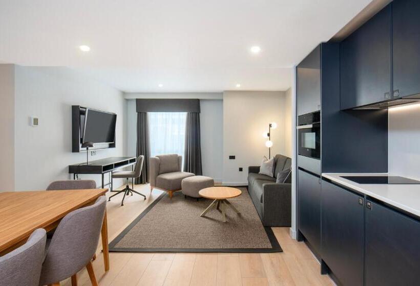 침실 2개 디럭스 아파트, Aparthotel Birmingham