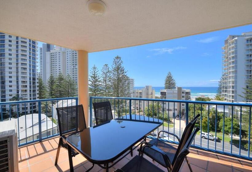 דירת פנטהאוז 2 חדרי שינה, San Mateo On Broadbeach