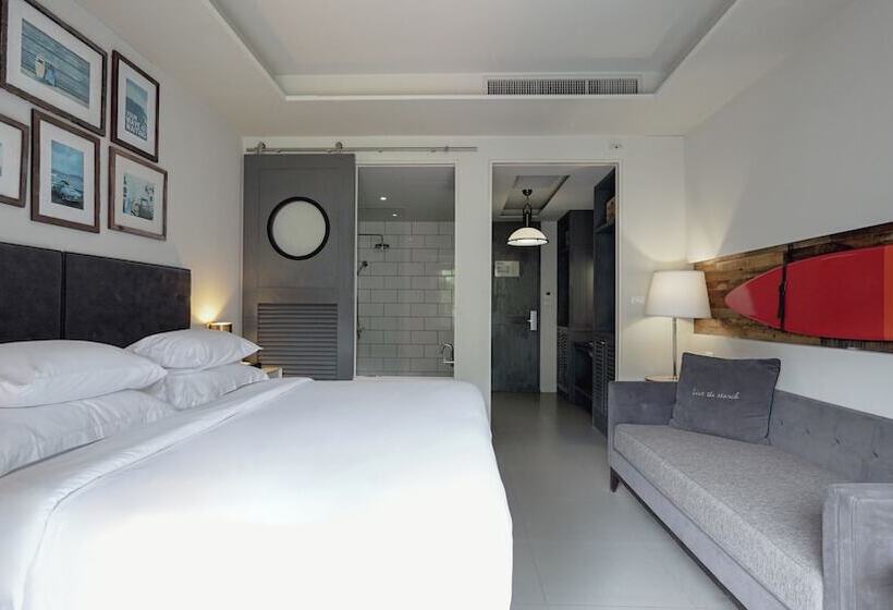 Pokój Deluxe Widok Basen, Sugar Marina Hotel Surf Kata Beach   Sha Plus