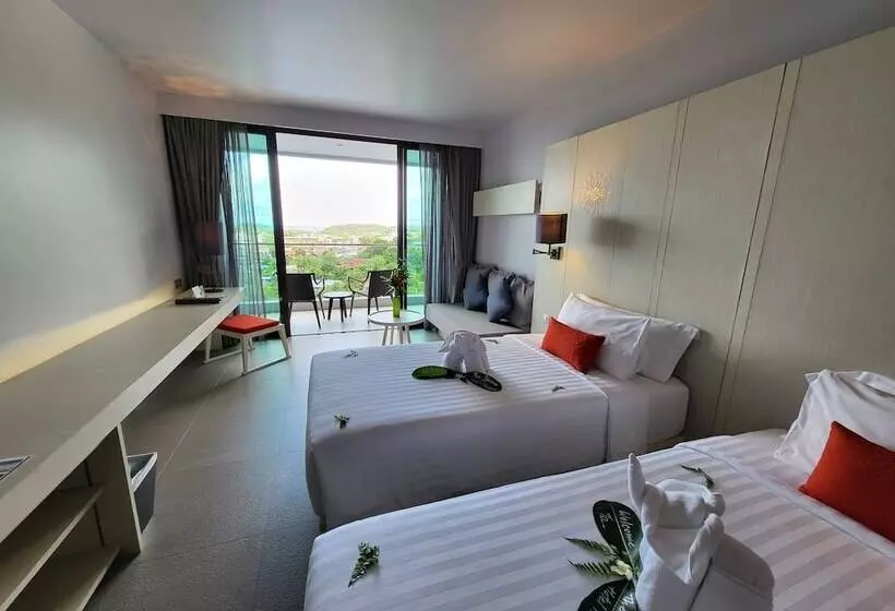 اتاق سوپریور با چشم‌انداز دریا, The Yama Hotel Phuket
