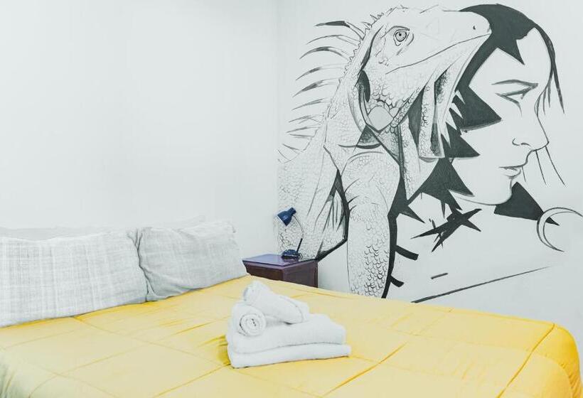 اتاق استاندارد با سرویس بهداشتی مشترک, Art Factory San Telmo