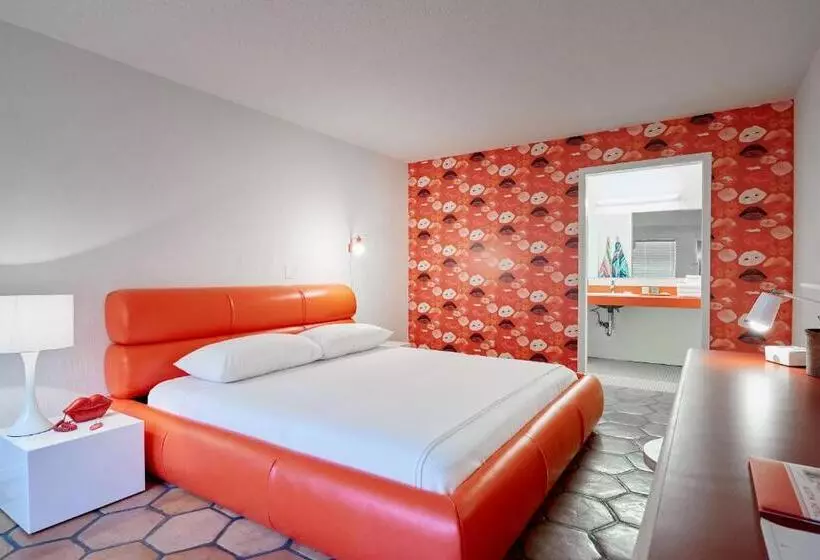 キングサイズベッドのスタンダードルーム, Austin Motel