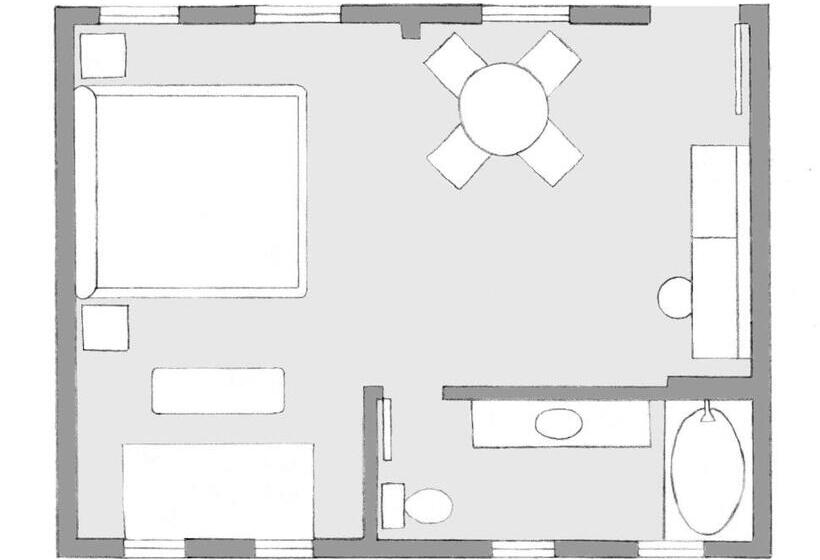 Номер Deluxe Кровать Кинг, Austin Motel