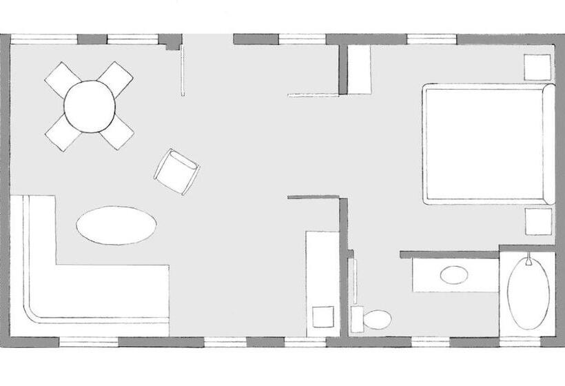Люкс Deluxe Кровать Кинг, Austin Motel