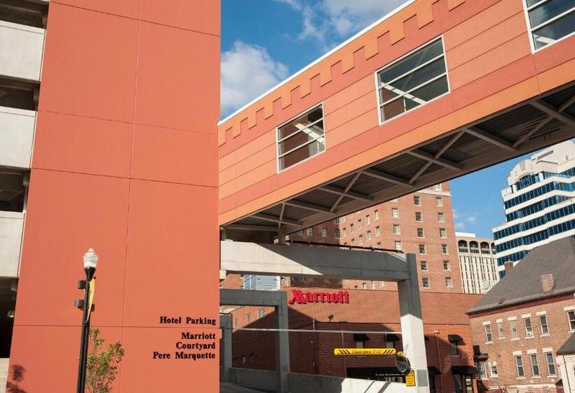 غرفة قياسية مطلة على المدينة, Courtyard Peoria Downtown