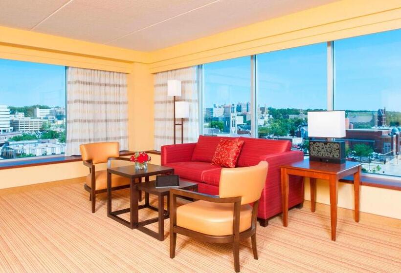 带大床的套房, Courtyard Peoria Downtown