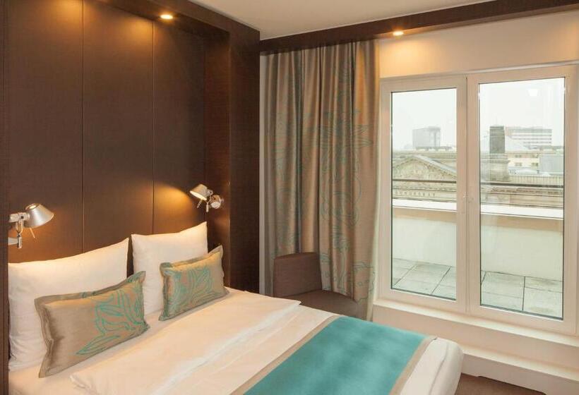اتاق استاندارد با تخت بزرگ, Motel One Berlin Potsdamer Platz
