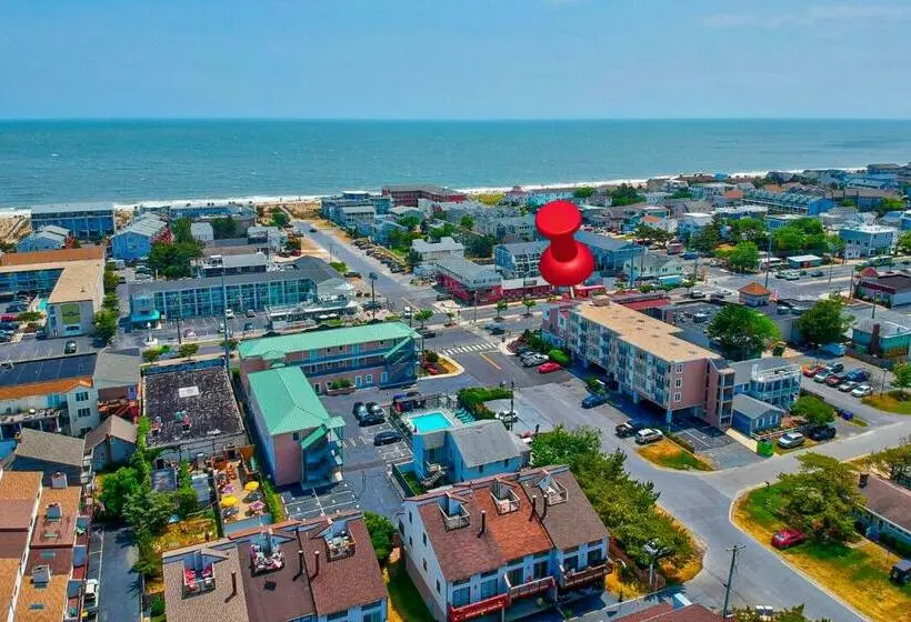 １ベッドルームアパートメント, Town Of Dewey Beach    The Opal #306s