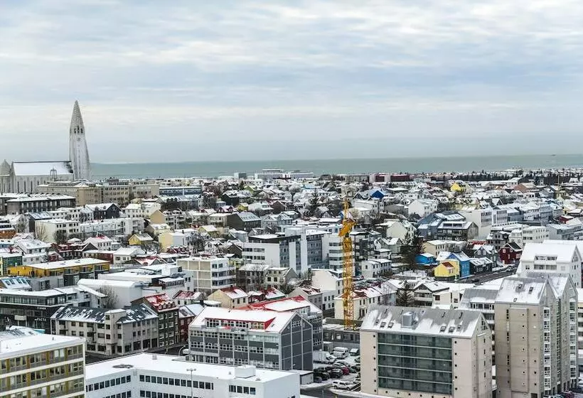 اتاق استاندارد با چشم‌انداز, Fosshotel Reykjavík