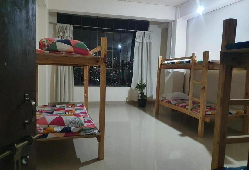 带共用卧室公用房间的床, Mechüki Backpacker Hostel By Trulynaga