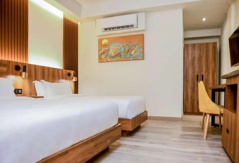シングルデラックスルーム, Surestay Studio By Best Western Clarkview, Angeles City