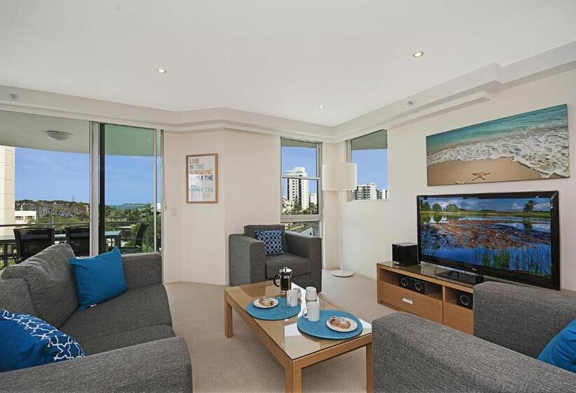 آپارتمان 1 خوابه با بالکن, Aqua Vista Resort