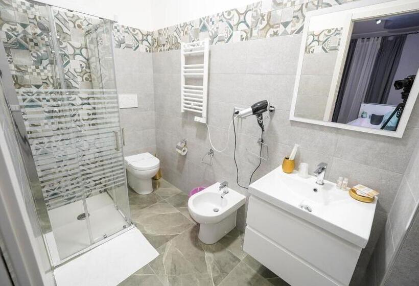 غرفة ديلوكس, Piedigrotta B&b Luxury