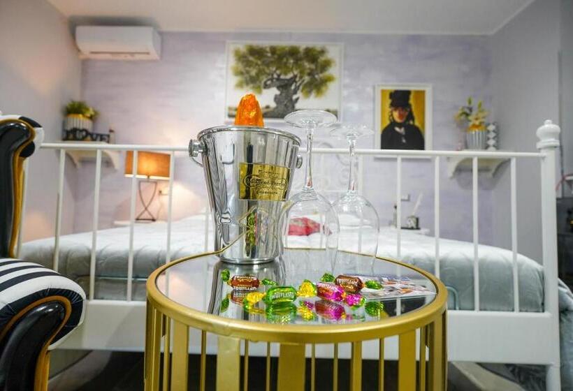 غرفة ديلوكس, Piedigrotta B&b Luxury