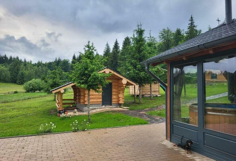 בית, 4 חדרי שינה, Harghita Log Houses