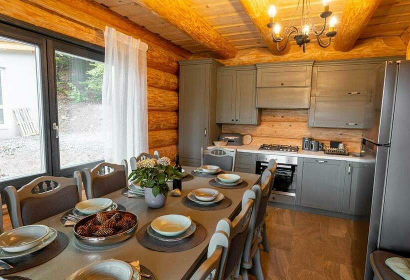 Дом 4 Спальни, Harghita Log Houses