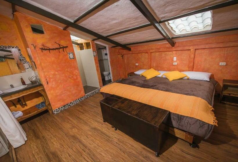 스탠다드 룸 킹사이즈 침대, Eco Tampu Andahuaylillas Hospedaje Ecosostenible