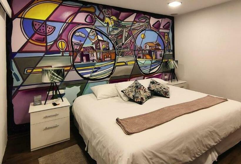 キングサイズベッドのデラックスルーム, 593 Hotel Boutique Baños