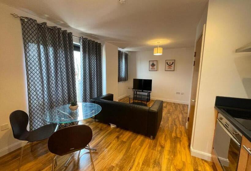 شقة غرفة نوم واحدة مطلة على المدينة, Quality City Leicester