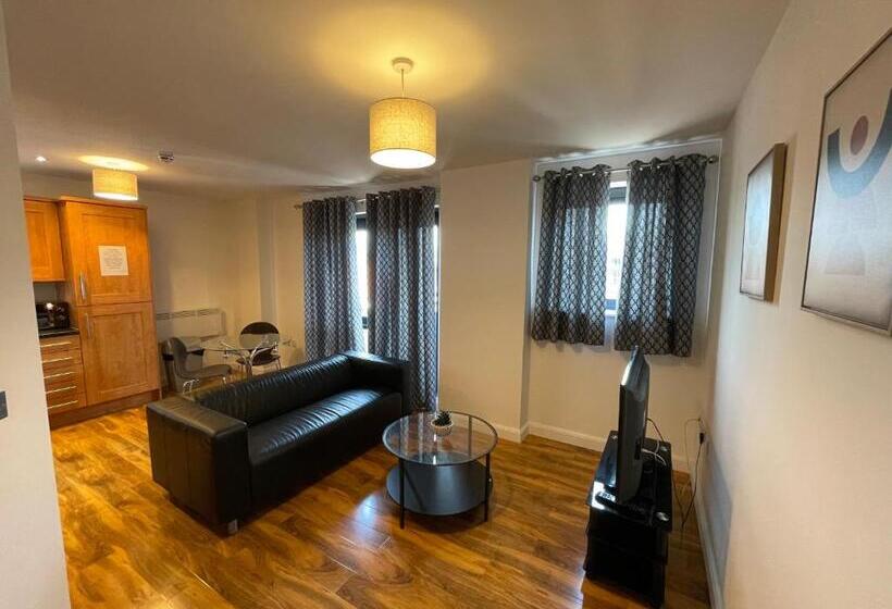 Апартаменты 1 Спальня Вид на Город, Quality City Leicester