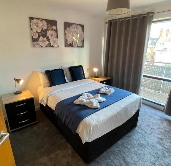 شقة غرفة نوم واحدة مطلة على المدينة, Quality City Leicester