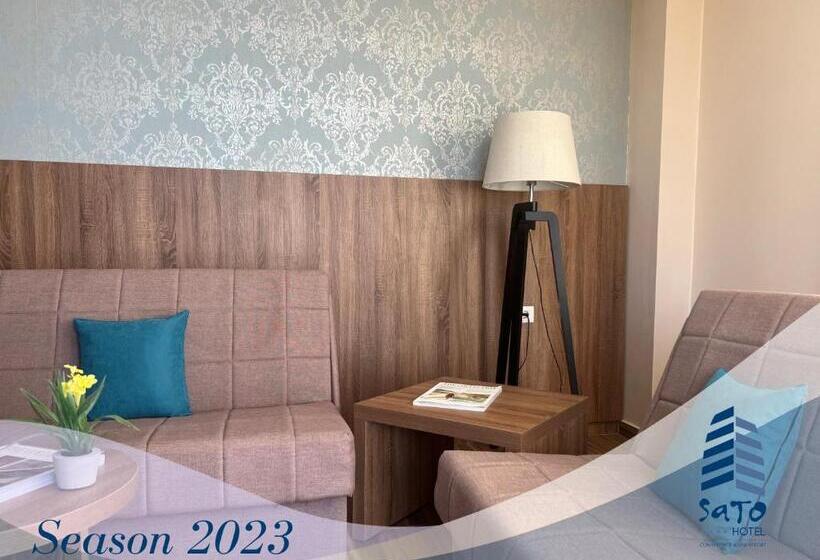 اتاق سوپریور خانوادگی با چشمانداز دریا, Sato Conference & Spa Resort