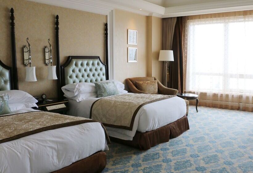 غرفة ديلوكس مطلّة علي البحر, The Castle Hotel, A Luxury Collection Hotel, Dalian