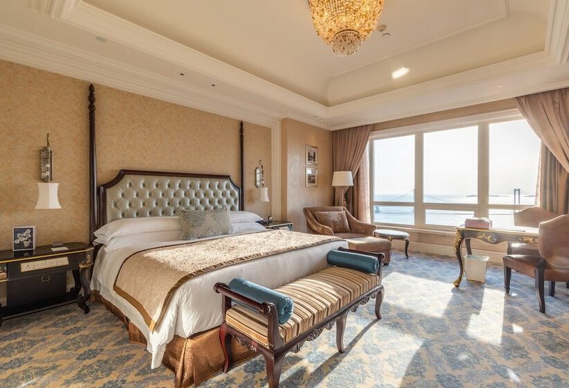 غرفة ديلوكس مطلّة علي البحر, The Castle Hotel, A Luxury Collection Hotel, Dalian