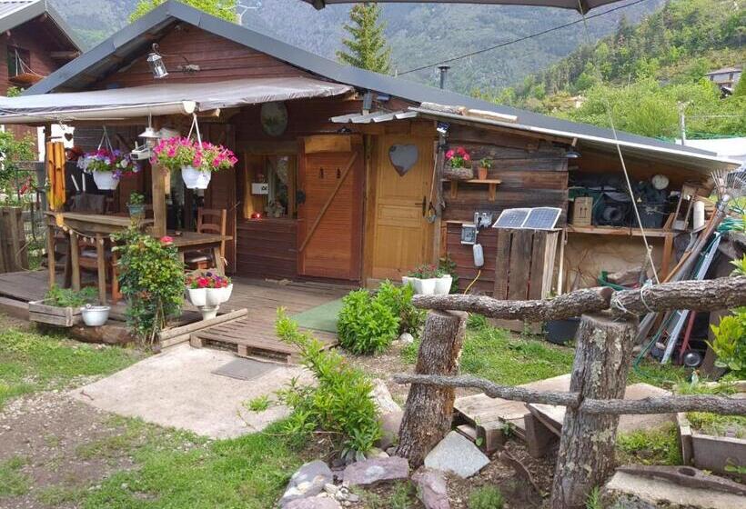 スタンダードルーム, La Cabane, Petite Chambre Agréable Chez L Habitant, Maison Toute En Bois