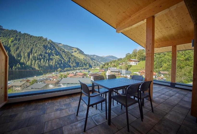 1침실 펜트하우스 아파트, Alpenparks Chalet & Apartment Steve Lodge Viehhofen