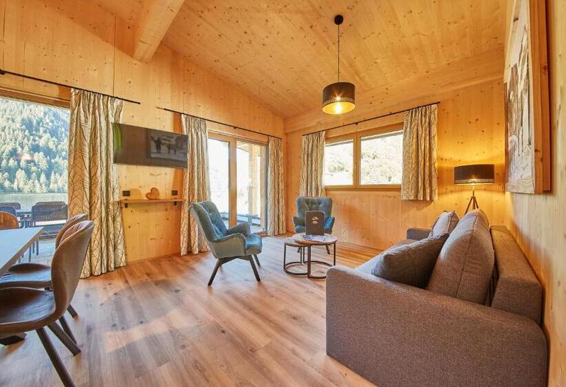 1침실 펜트하우스 아파트, Alpenparks Chalet & Apartment Steve Lodge Viehhofen