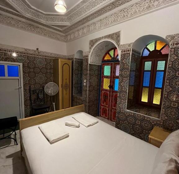اتاق استاندارد با تخت بزرگ, Riad Fes Unique