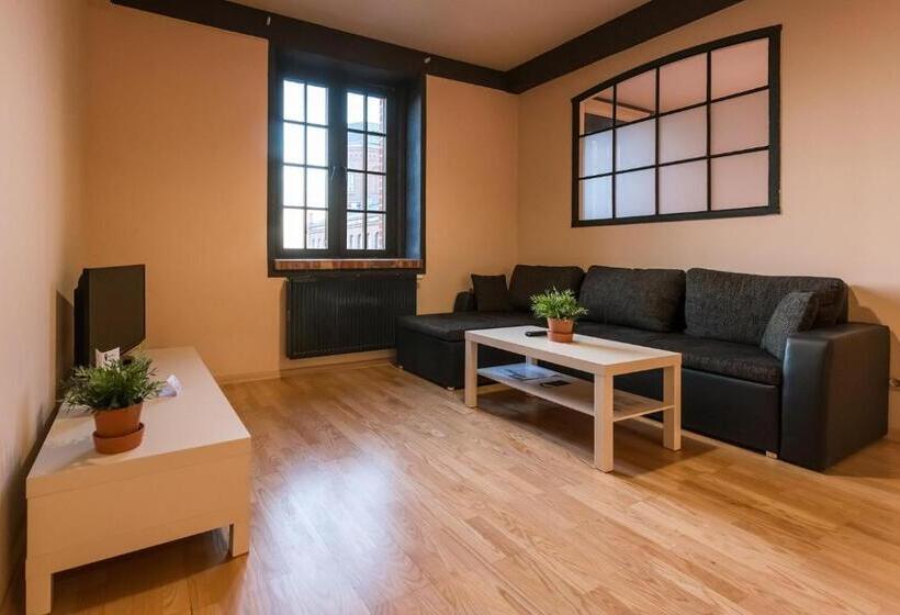 1ベッドルームアパートメント, Aparthotel Stara Przędzalnia