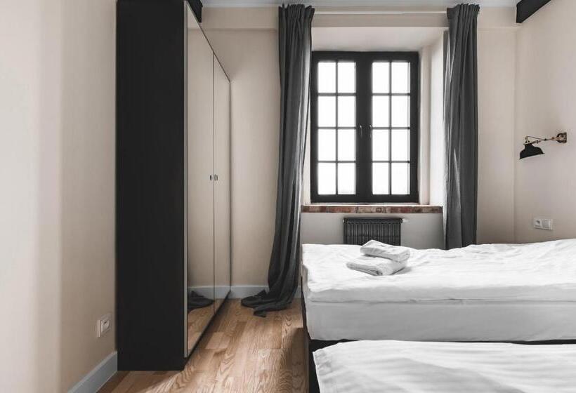 1ベッドルームのデラックスアパートメント, Aparthotel Stara Przędzalnia