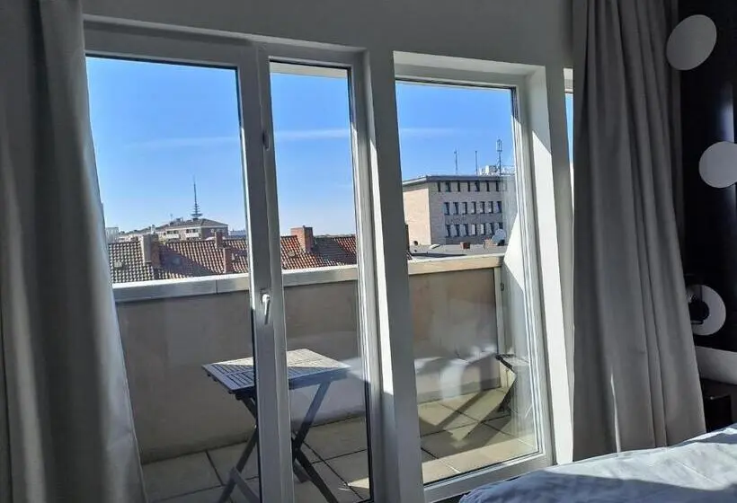 اتاق استاندارد با بالکن, Garner Hotel Bremen City by Ihg