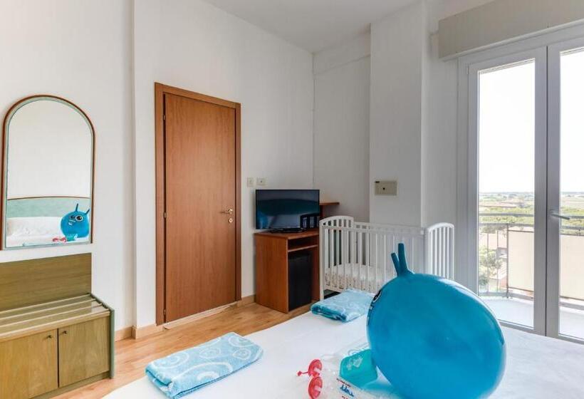 חדר סטנדרט לארבעה נוף לים, Adler