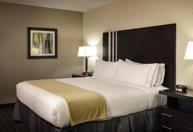 适合残疾人士使用的带超级大床的标准间, Holiday Inn Express And Suites Madison Central, An Ihg