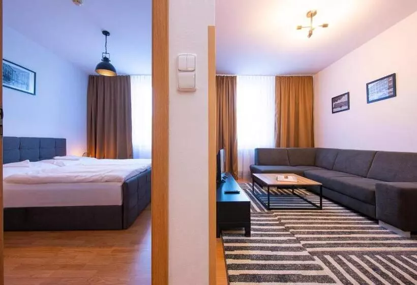 1 Schlafzimmer Deluxe Apartment, Spolcentrum